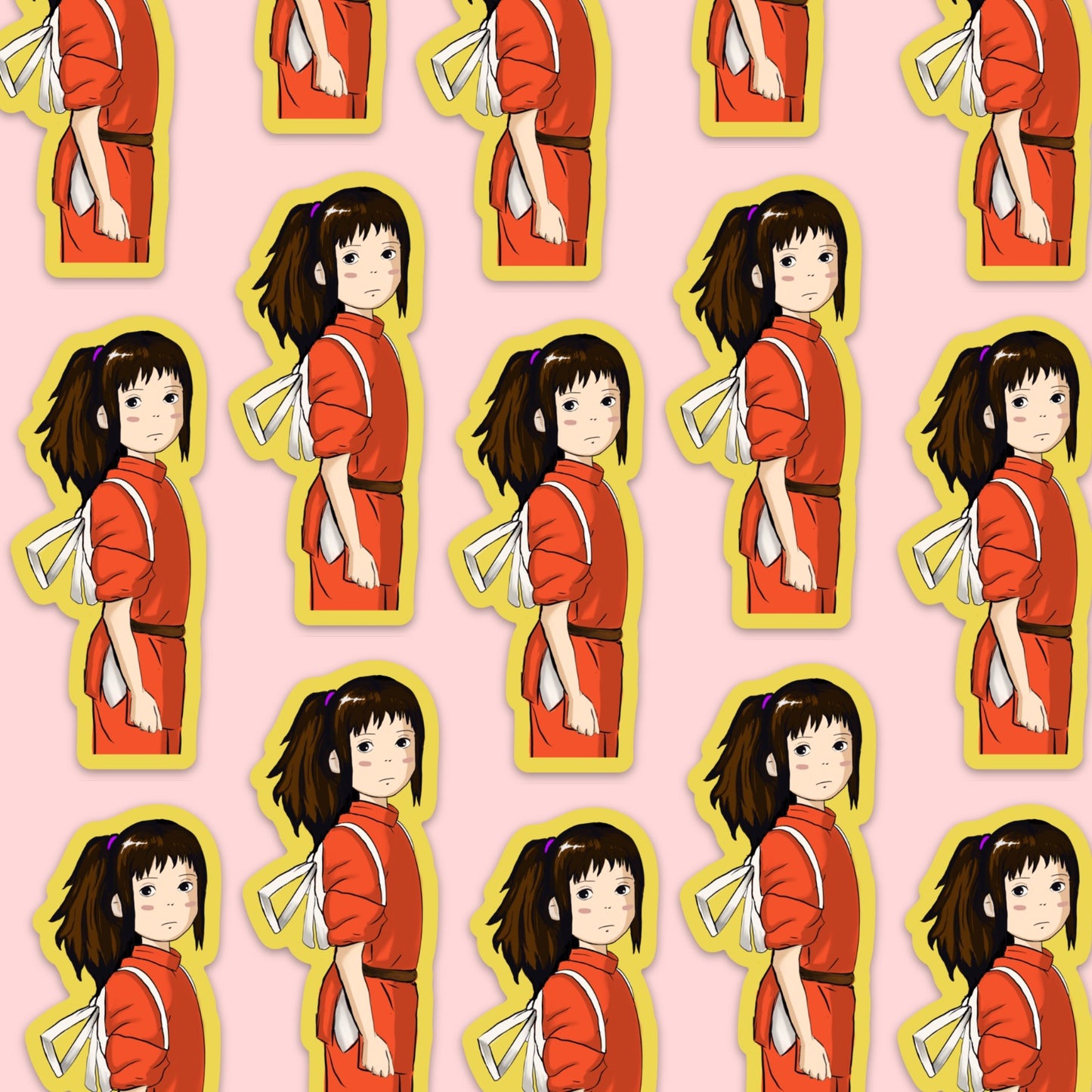 "Chihiro" waterproof sticker