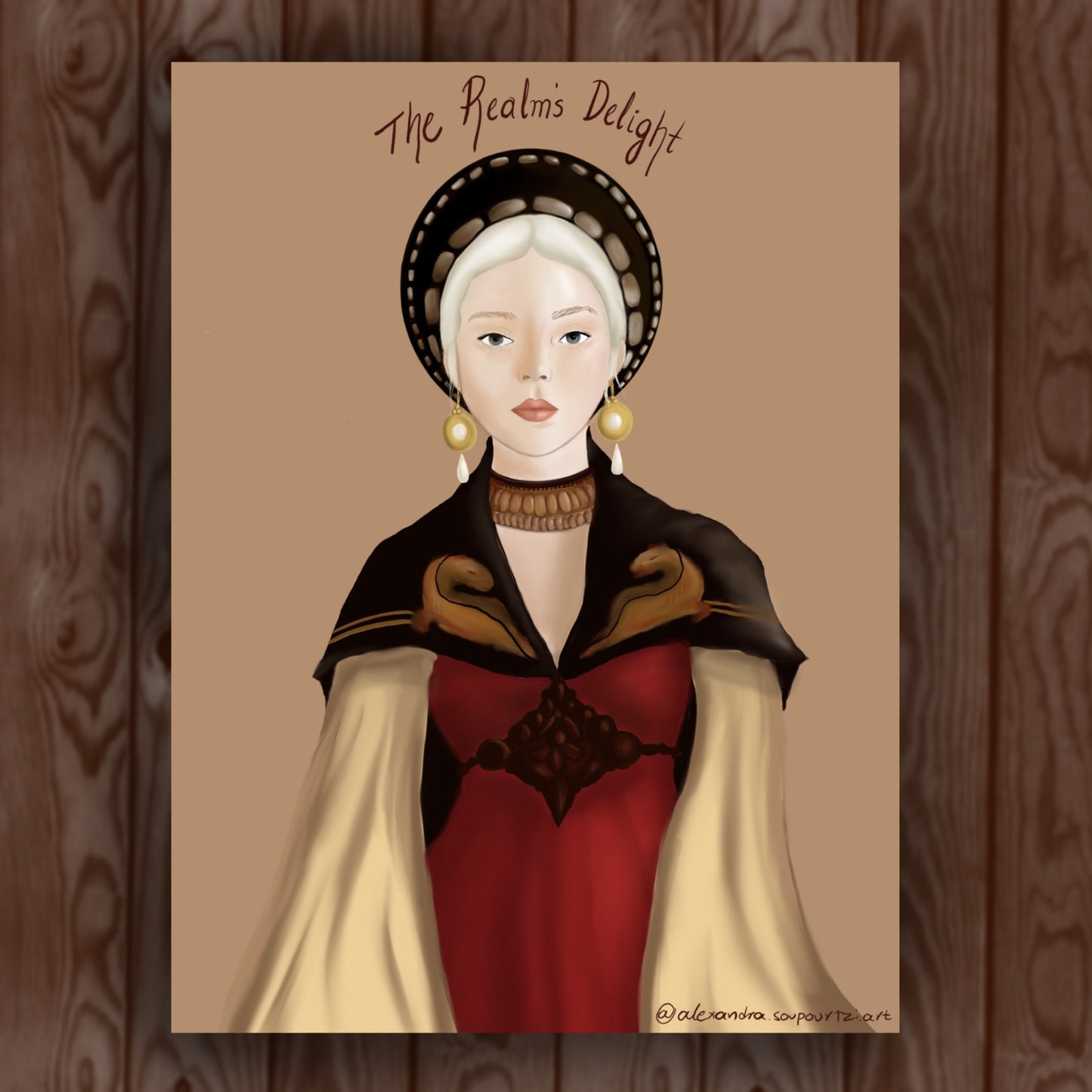 "Rhaenyra Targaryen" art print