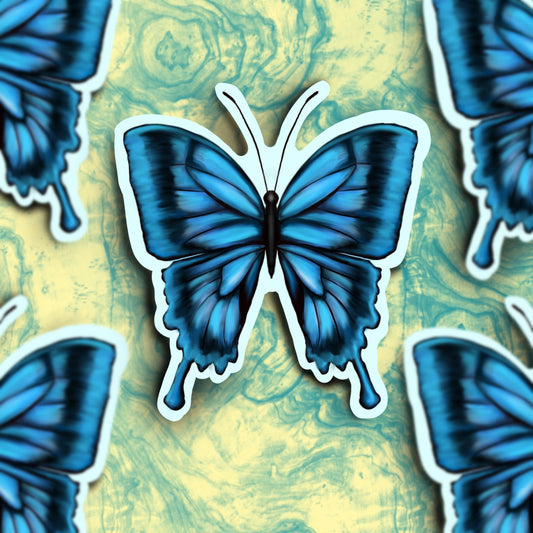 "Butterfly" waterproof sticker